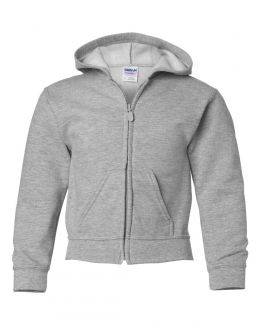 Gildan-Heavy Blend™ Youth Full-Zip Hooded Sweatshirt-18600B