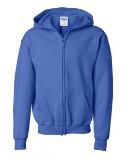 Gildan-Heavy Blend™ Youth Full-Zip Hooded Sweatshirt-18600B