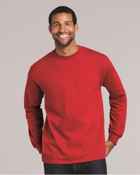 Gildan-Ultra Cotton® Long Sleeve T-Shirt-2400