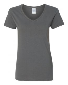 Gildan-Heavy Cotton™ Women’s V-Neck T-Shirt-5V00L