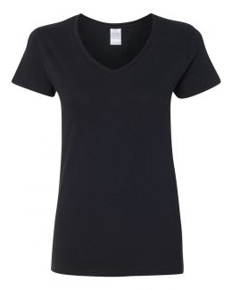 Gildan-Heavy Cotton™ Women’s V-Neck T-Shirt-5V00L
