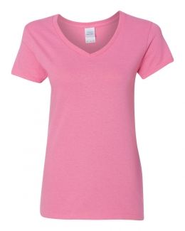 Gildan-Heavy Cotton™ Women’s V-Neck T-Shirt-5V00L