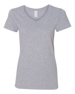 Gildan-Heavy Cotton™ Women’s V-Neck T-Shirt-5V00L