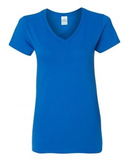Gildan-Heavy Cotton™ Women’s V-Neck T-Shirt-5V00L