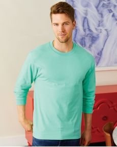 Hanes-Beefy-T® Long Sleeve T-Shirt-5186