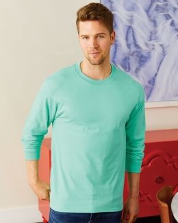 Hanes-Beefy-T® Long Sleeve T-Shirt-5186