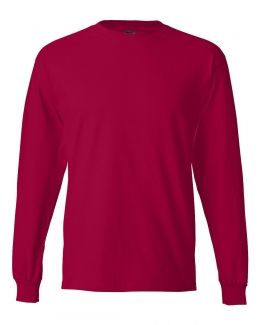 Hanes-Beefy-T® Long Sleeve T-Shirt-5186