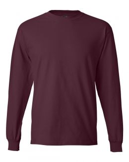 Hanes-Beefy-T® Long Sleeve T-Shirt-5186