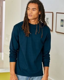 Hanes-Tagless® Long Sleeve T-Shirt-5586