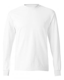 Hanes-Tagless® Long Sleeve T-Shirt-5586