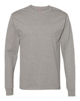 Hanes-Tagless® Long Sleeve T-Shirt-5586