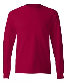 Hanes-Tagless® Long Sleeve T-Shirt-5586
