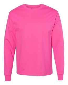 Hanes-Tagless® Long Sleeve T-Shirt-5586