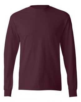 Hanes-Tagless® Long Sleeve T-Shirt-5586