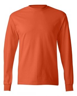 Hanes-Tagless® Long Sleeve T-Shirt-5586