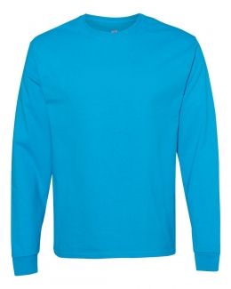 Hanes-Tagless® Long Sleeve T-Shirt-5586
