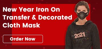 2021 Happy New Year Iron On
