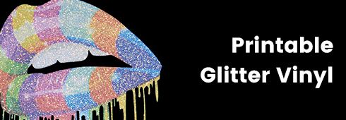 Printable Glitter Transfer